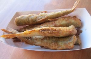 photo of fried smelts