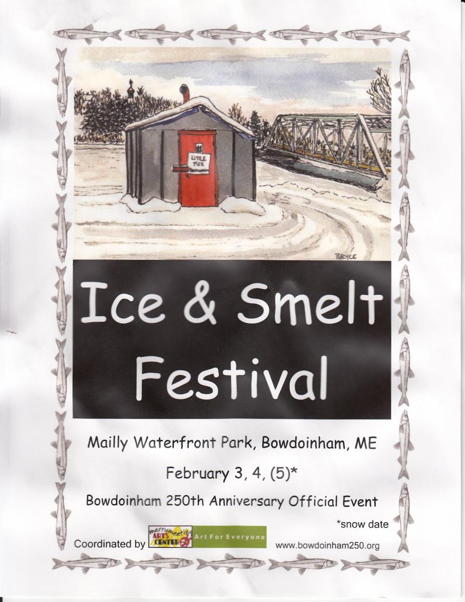 ice and smelt festival poster.