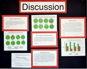elementary student poster: discussion