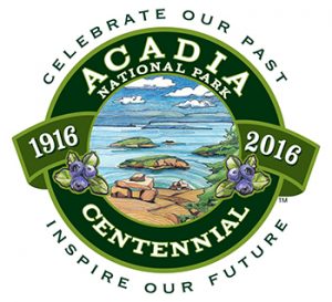 Acadia National Park Centennial logo