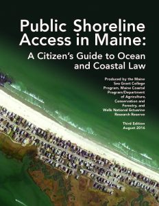 cover of new publication featuring aerial view of beach