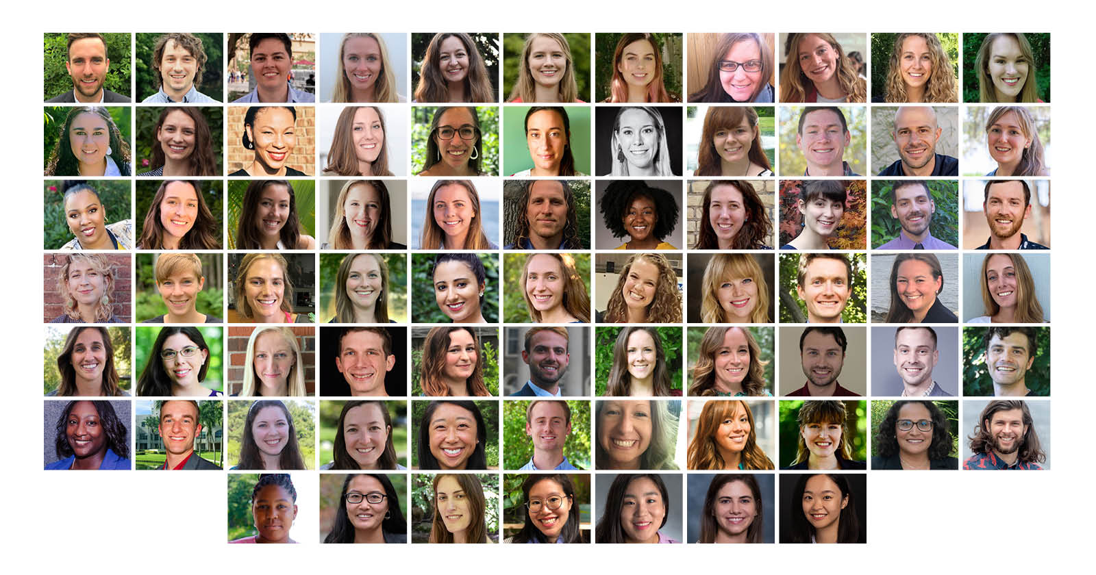 collage photo of the 2020 Knauss Fellows