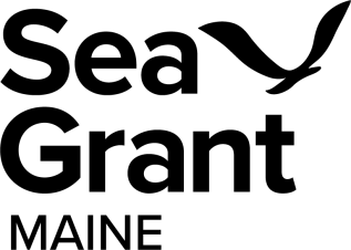 Maine Sea Grant logo black stacked