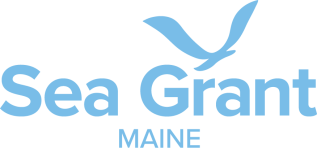 Maine Sea Grant logo light blue wide