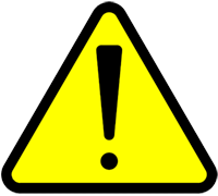 yellow warning symbol