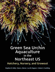 Cover of the "Green Sea Urchin Aquaculture in the Northeast US" document. 